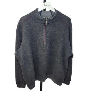 Tommy Bahama Reversible Men's Half  Zip Sweater